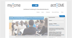 Desktop Screenshot of my-cme.de
